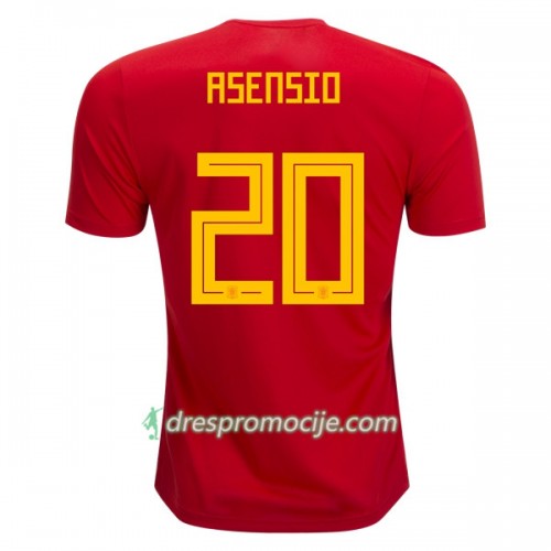 Španjolska Dres Asensio 20 Domaći Svjetsko prvenstvo 2018 Španjolska Dres Asensio 20 Domaći Svjetsko prvenstvo 2018